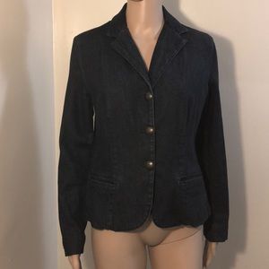 Chaps Jeans Jacket Fitted